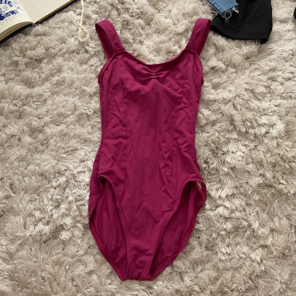 Pink Capezio leotard